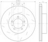 PORSC 298615601B Brake Disc